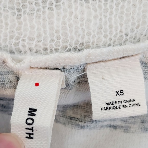 Moth Gray Alpaca Wool Sweater Size XS - Picture 11 of 12